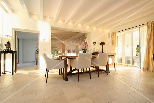 Esszimmer holztisch: eckbankgruppe klein aus holz nussbaum mit ...