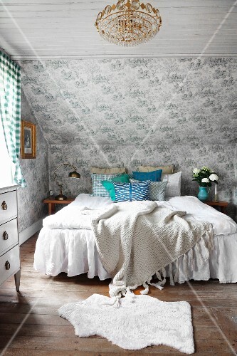 Schlafzimmer tapeten dachschräge: know how gemütliche schla e ...