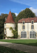 Französisches Château in Burgund