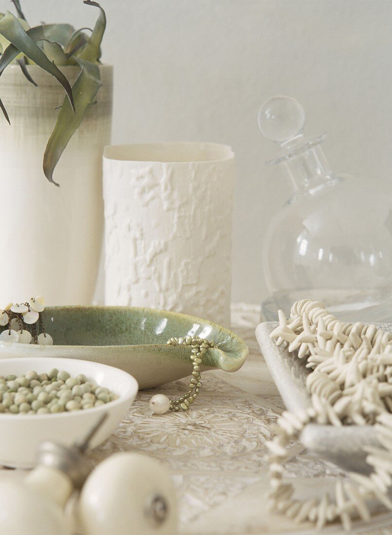 Ornaments on a table