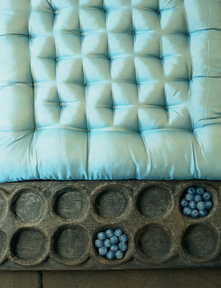Turquoise cushion