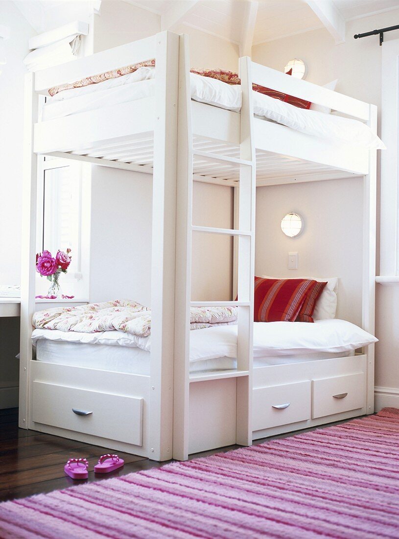 Bunk beds in bedroom