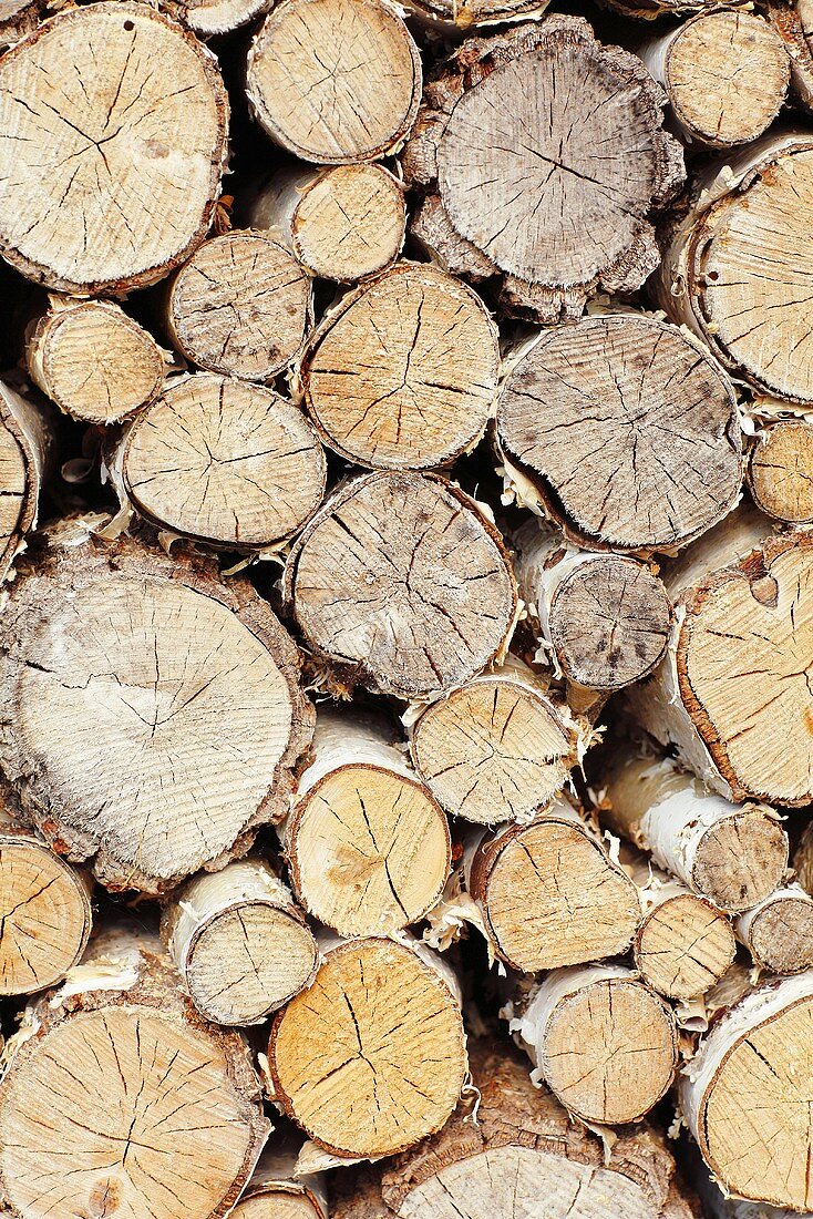 A wood pile (cropped)