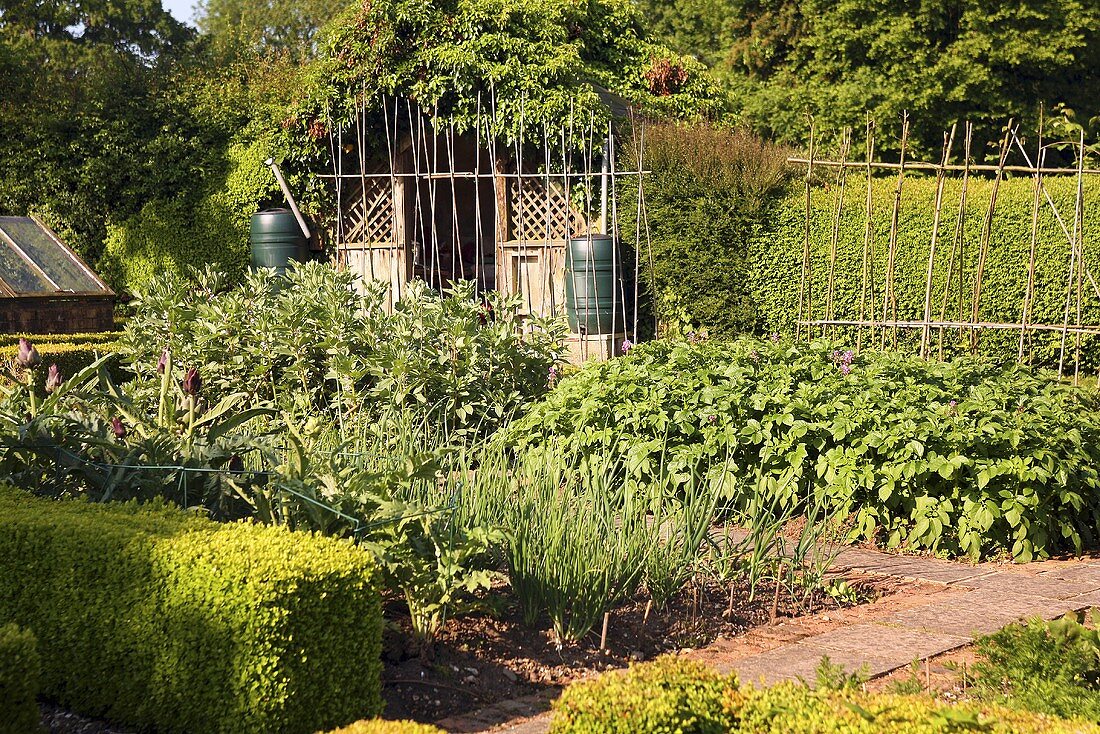 Ein biologisch bewirtschafteter englischer Garten