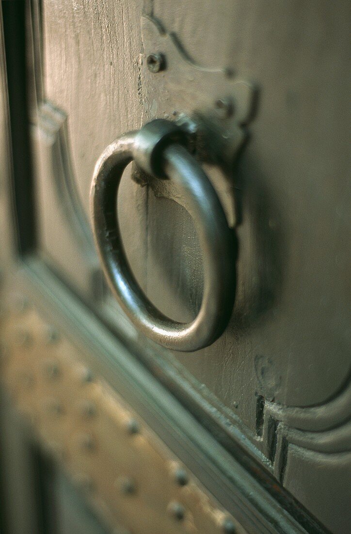 A door knocker