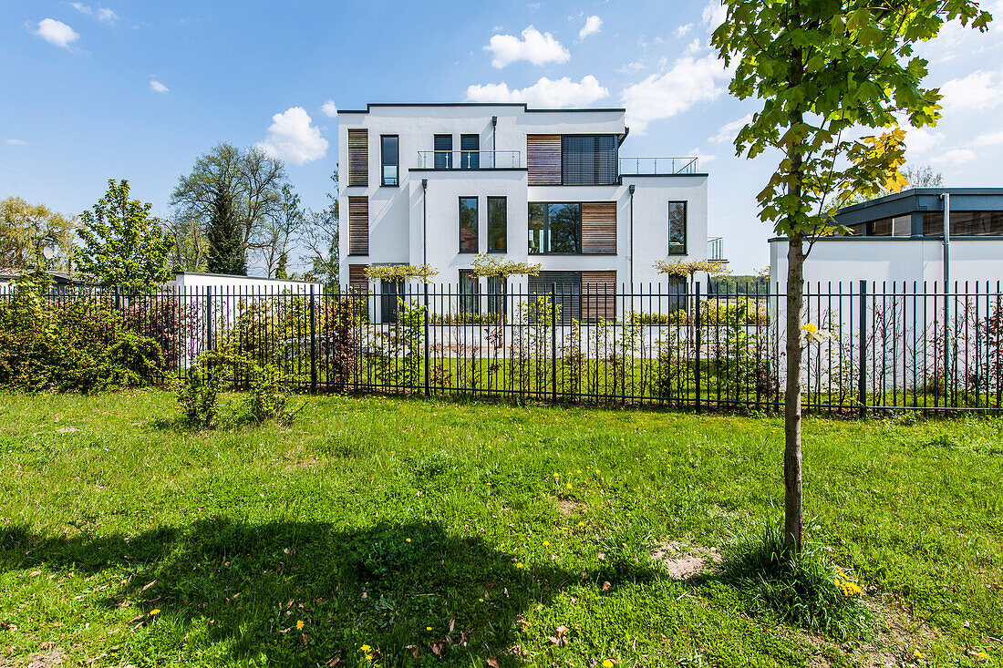 villa in a modern architecture style, Brandenburg, Germany