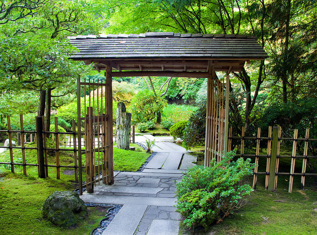 Japanischer Garten, Portland, Oregon, USA