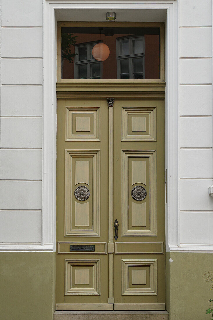  Antique decorative front door 