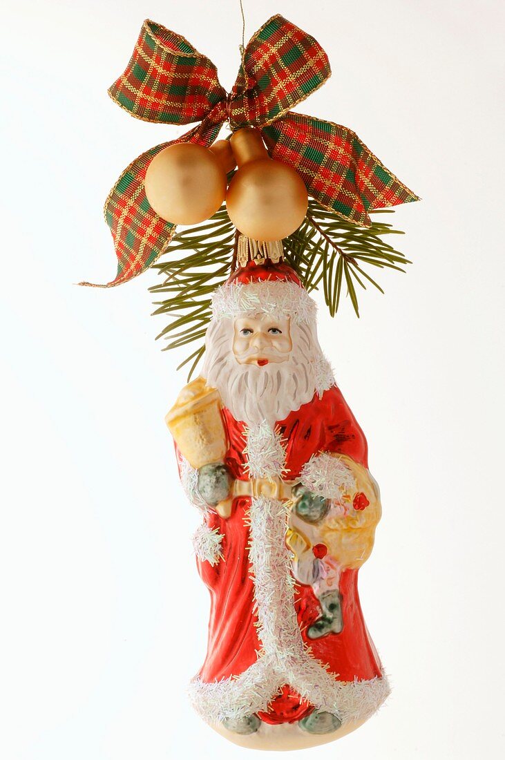 Father Christmas tree ornament