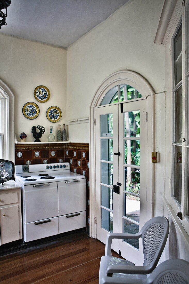 Kitchen in an Old-Fashioned Home