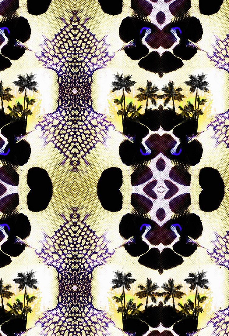 Kaleidoskopdesign (Illustration)