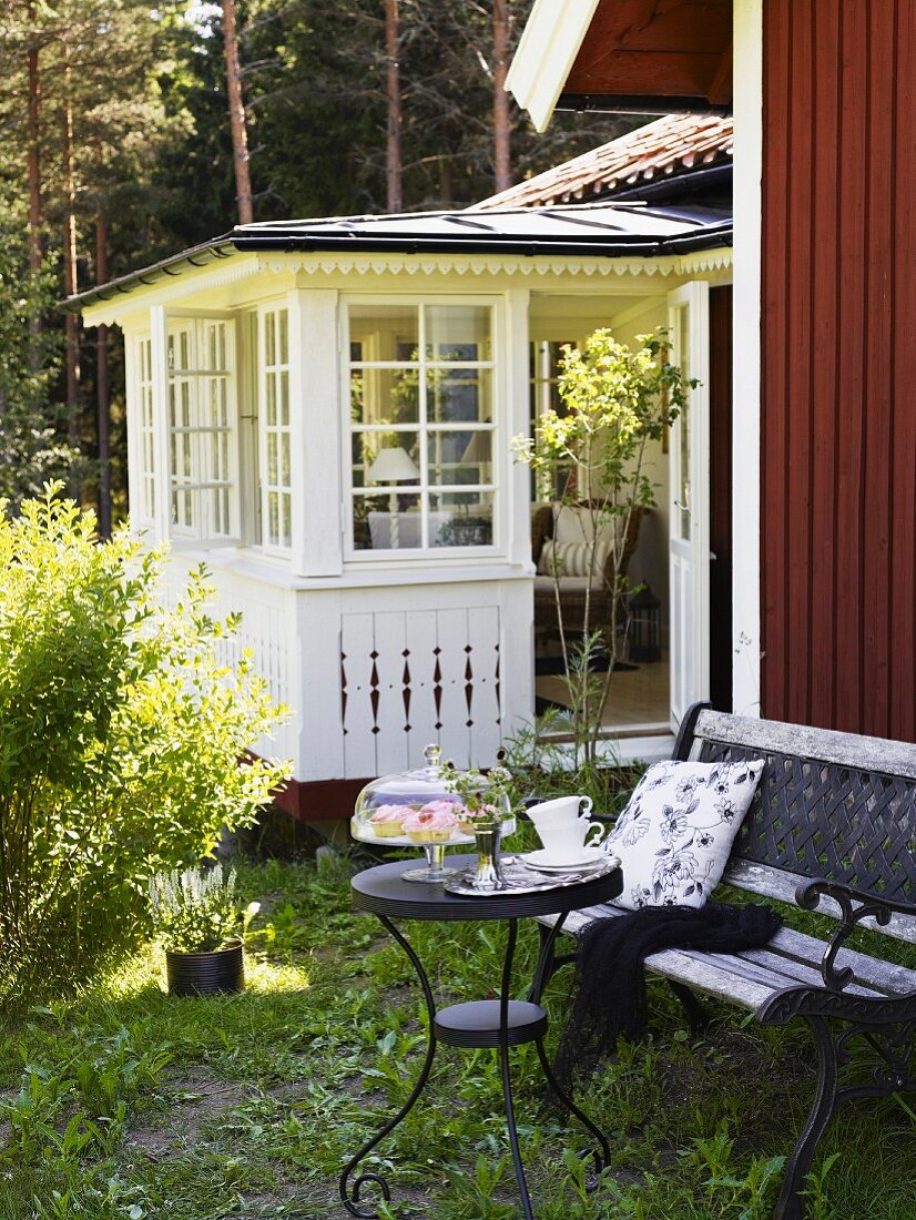 A red cottage, Sweden.