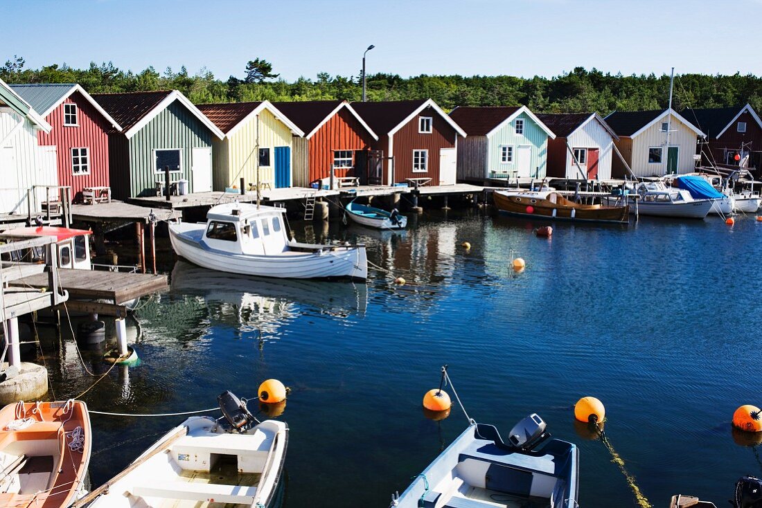 Kleiner, schwedischer Hafen