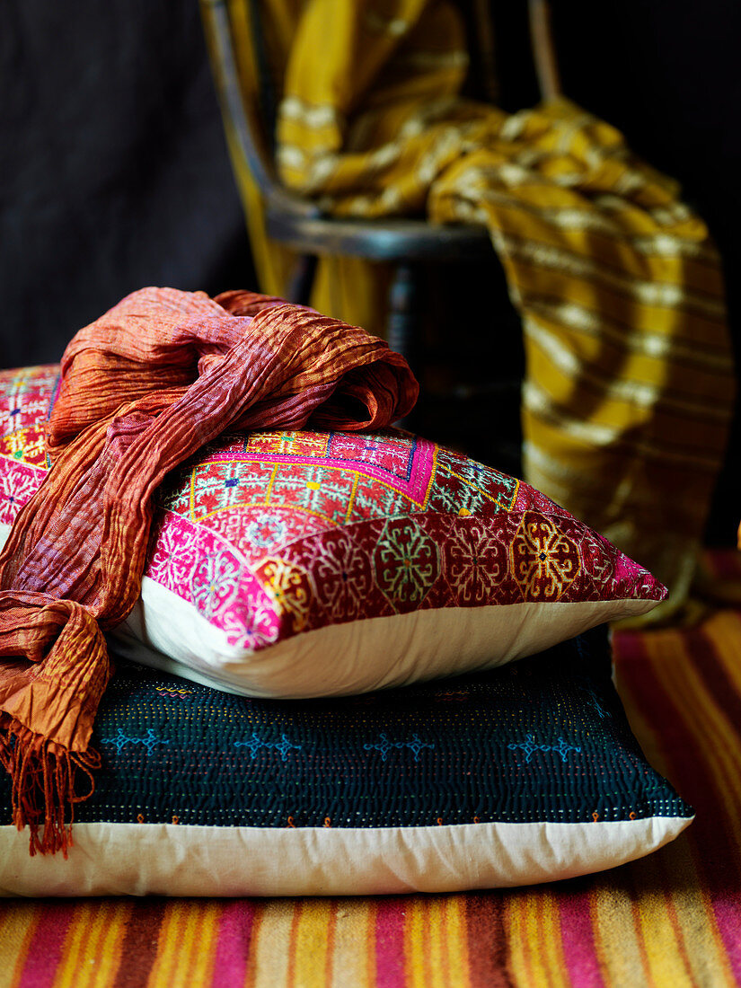 Decorative Indian cushions