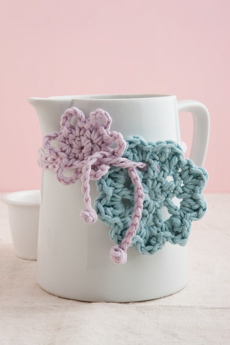 Crocheted flowers