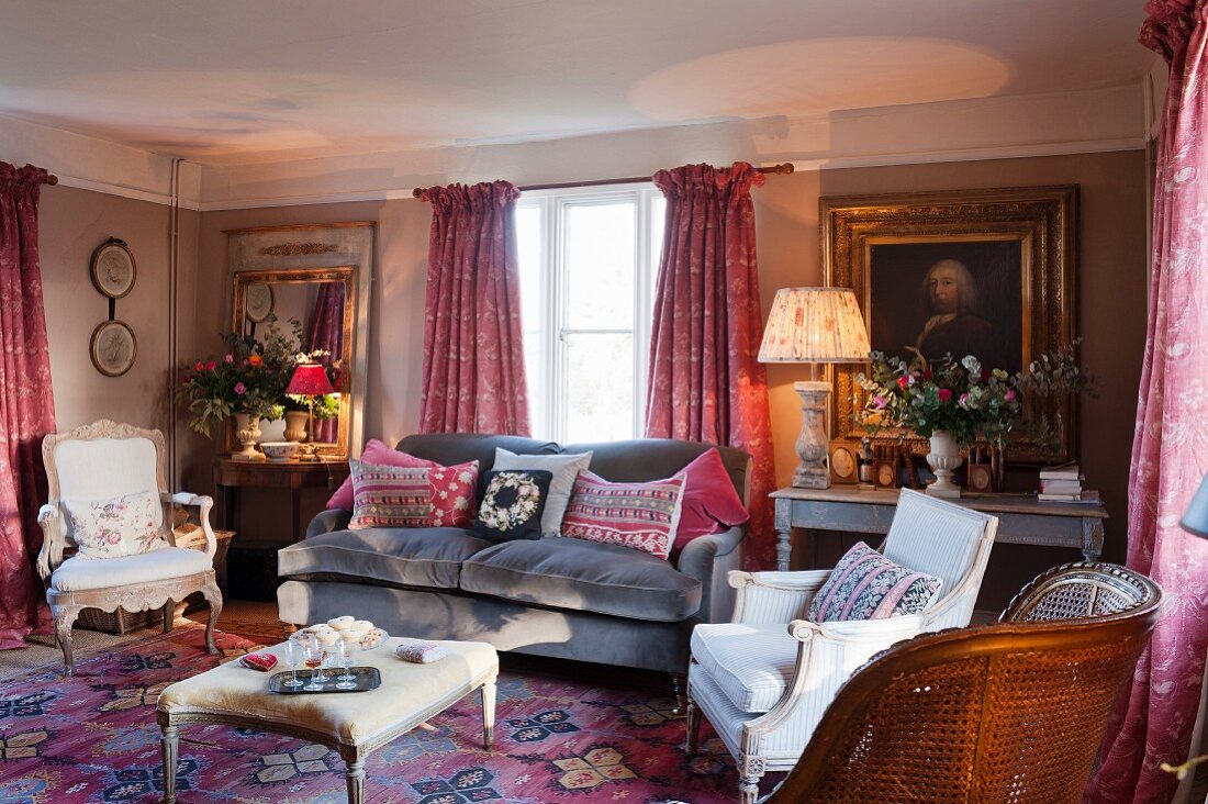 Klassisches englisches Wohnzimmer - Bild kaufen - 11513870 ...