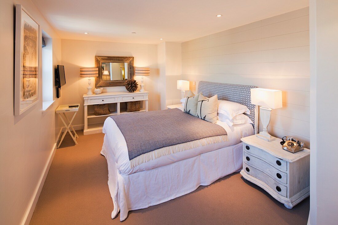 Doppelzimmer im The Tide House Hotel in St. Ives (Cornwall, England)