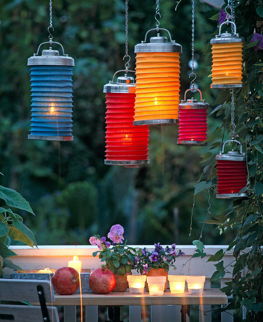 Colorful lanterns