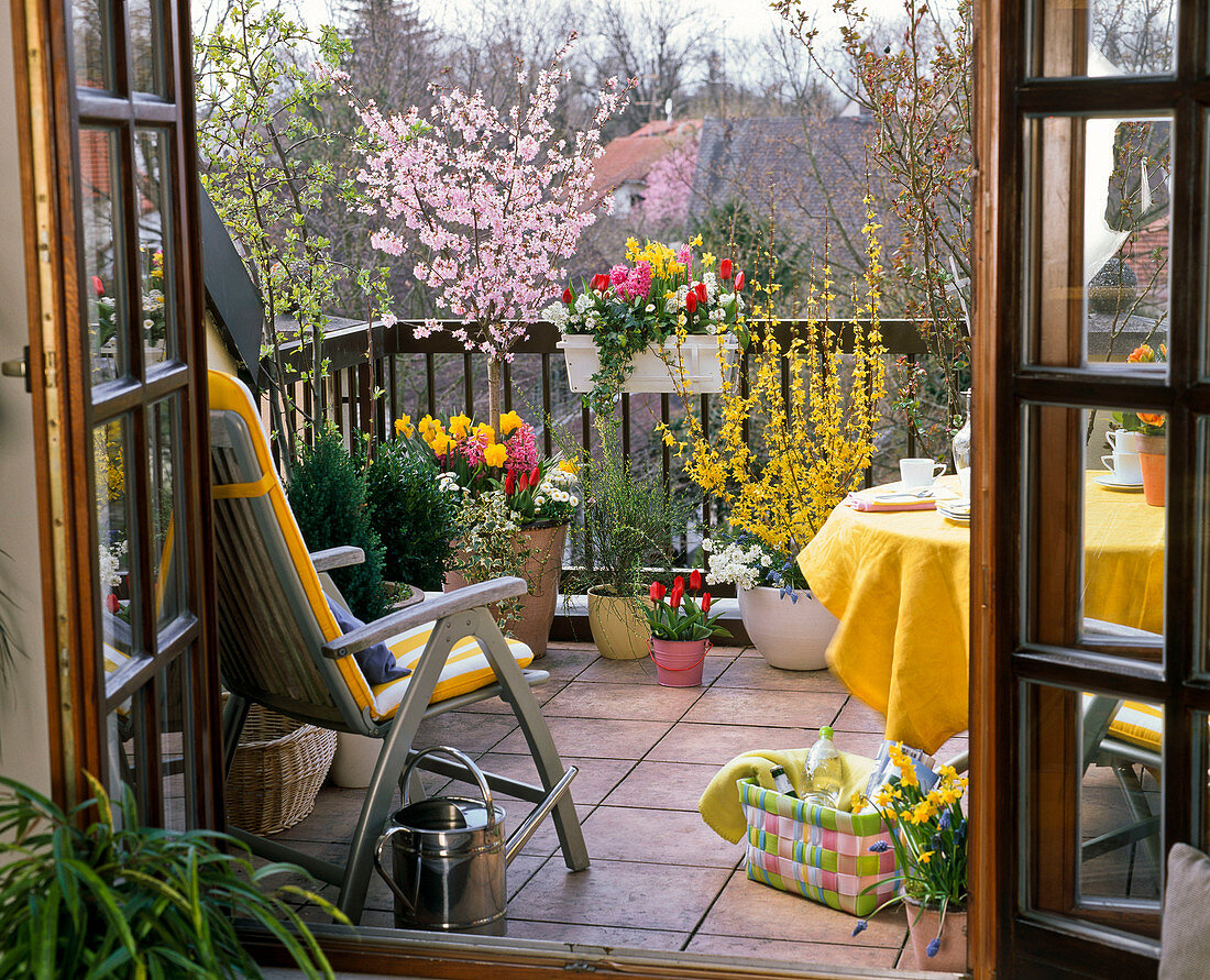 Vorher - Nachher - Balkon