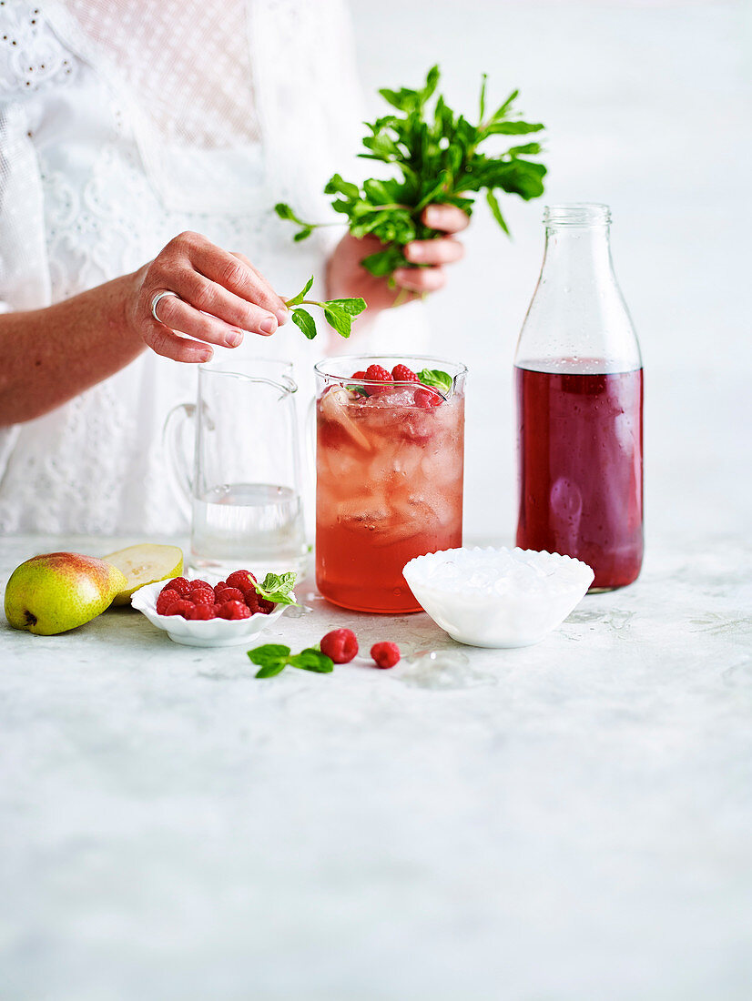 Cranberry and Ginger Punch