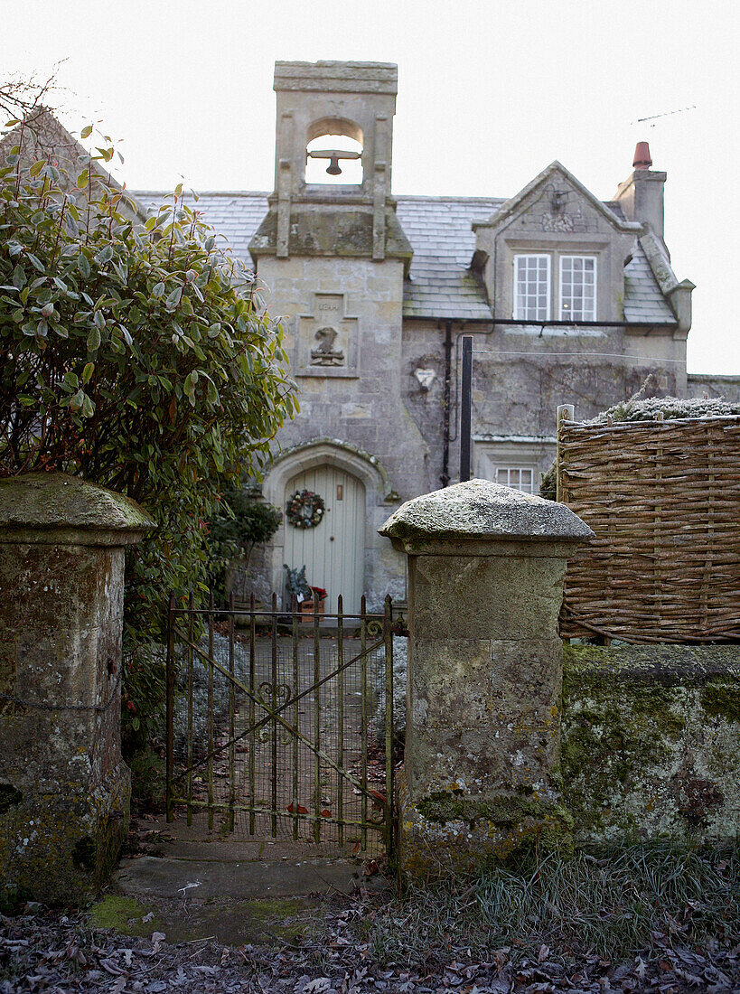 Gateposts of1840s Victorian school house