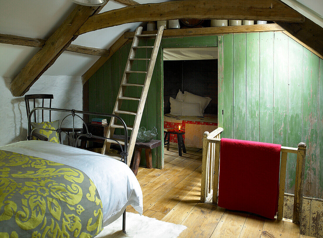Bedroom in loft