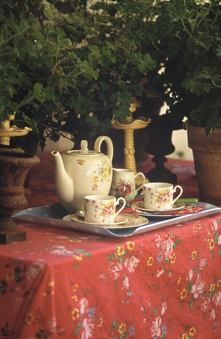 Tea in the garden