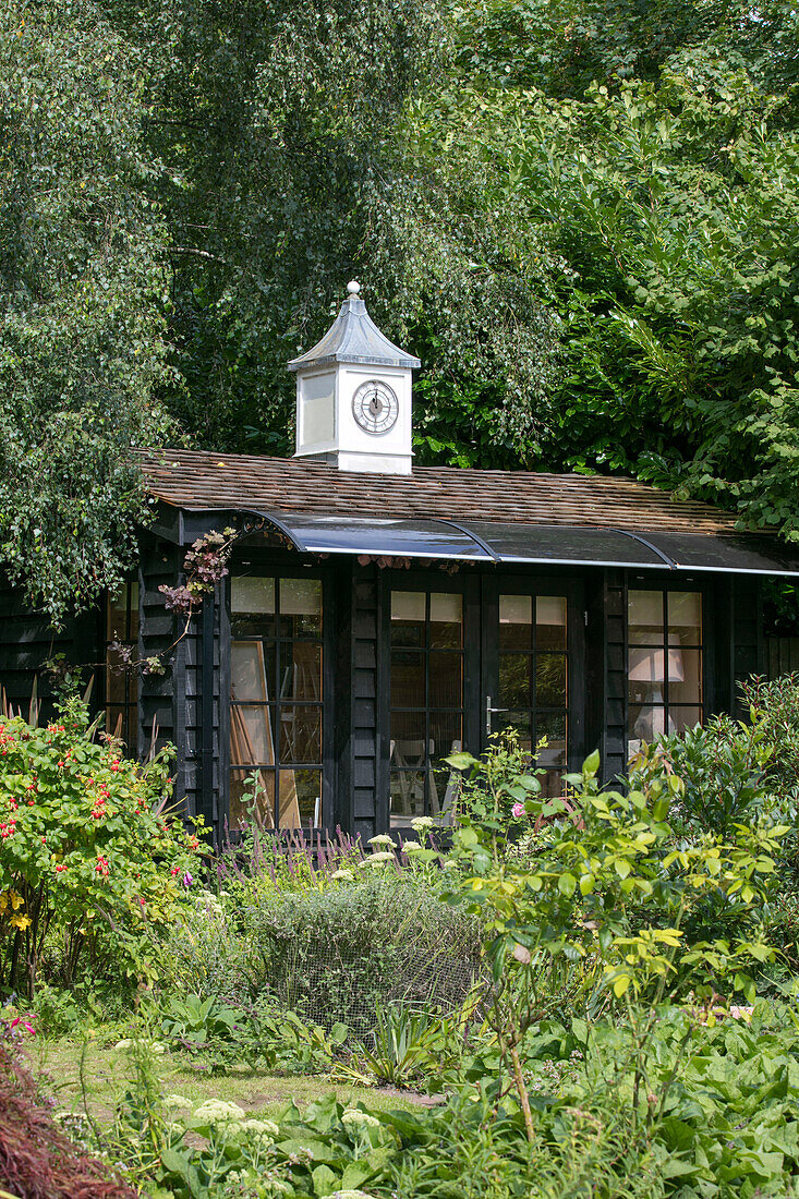 Garden summerhouse in Sussex UK