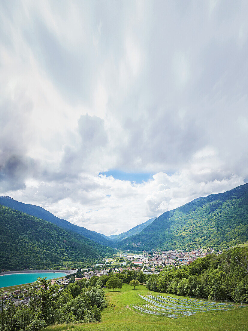 Valle Camonica (Lombardei, Italien)