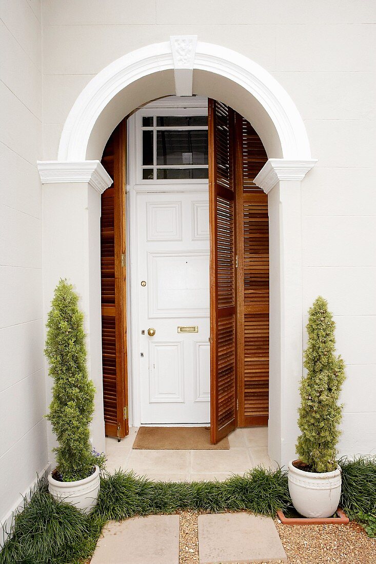 A front door