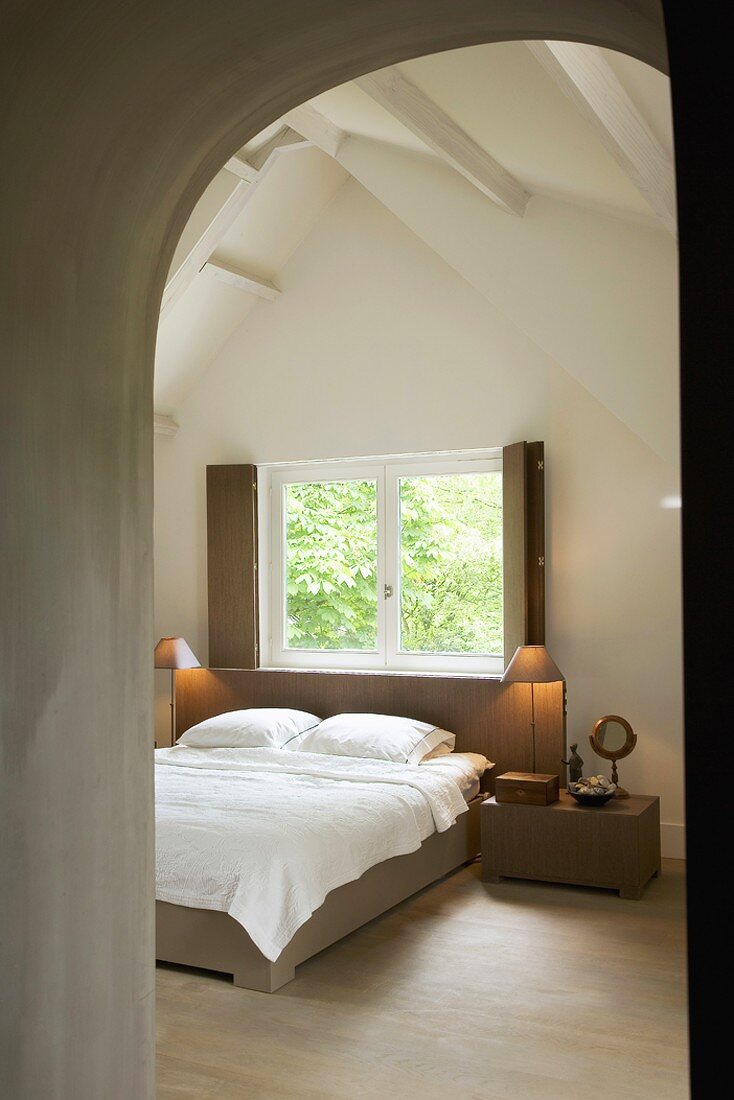 View into a bedroom