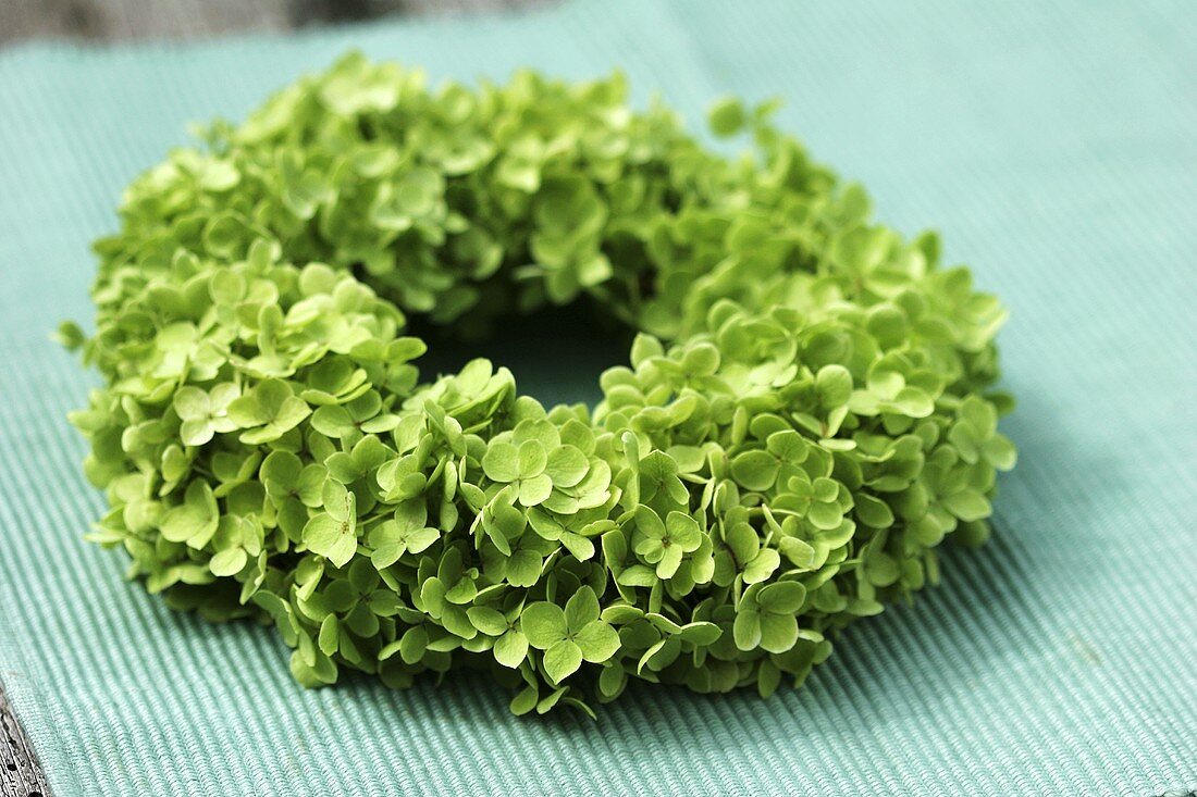 Hydrangea wreath