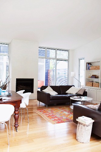 Elegant Open Plan Interior With Parquet Buy Image 11285614 Living4media