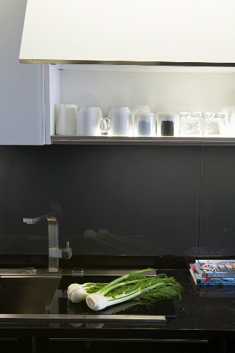Detail Of Kitchen Counter With Stainless Buy Image 11312636 Living4media