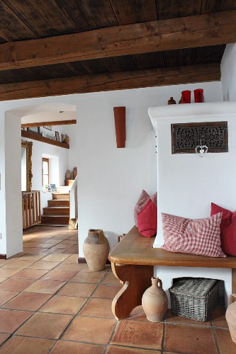 Eckkamin Bilder – Interior Design-Fotos kaufen living4media