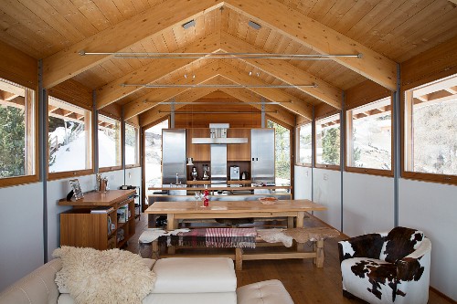 Offener Wohnbereich Bilder – Interior Design-Fotos kaufen living4media