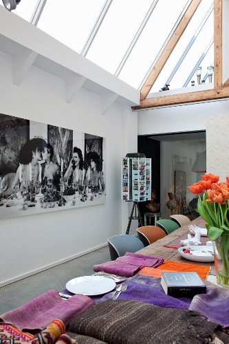 Schwarz-weiß-Foto Bilder – Interior Design-Fotos kaufen living4media