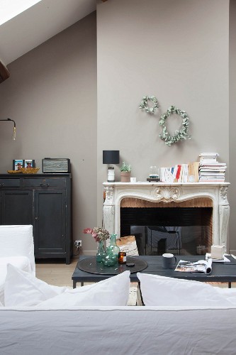 Offener Kamin Bilder – Interior Design-Fotos kaufen living4media