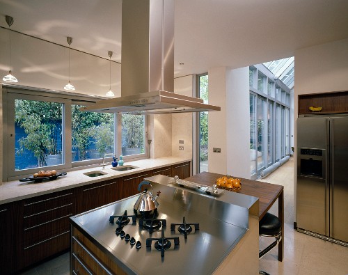 Kochinsel Bilder – Interior Design-Fotos kaufen living4media