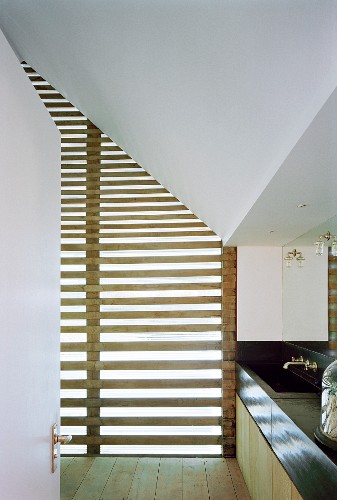 Holzlamellen Bilder – Interior Design-Fotos kaufen living4media