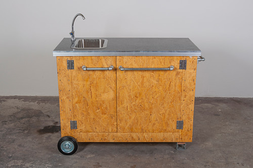 DIY mobile outdoor kitchen