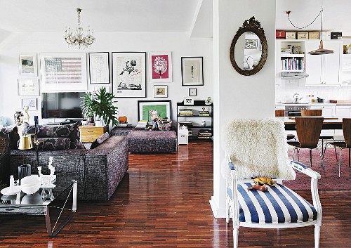 Armlehnstuhl Bilder – Interior Design-Fotos kaufen living4media