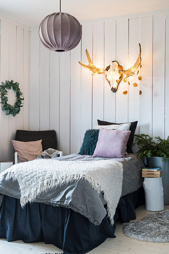 Petrolfarben Bilder – Interior Design-Fotos kaufen living4media