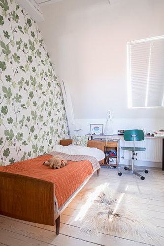 Retro Style Ager S Attic Bedroom Image 12506608 Retro Style Ager S Attic Bedroom