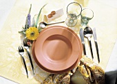 Colorful Place Setting for One