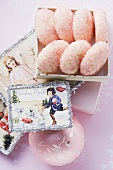 Pink sugar cookies for Christmas
