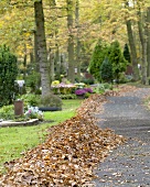 Herbststimmung am Friedhof