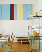 Detail of dining room