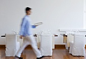 Waiter in Hotel Casa Angelina (Praiano, Italy)