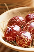 Painted Easter eggs